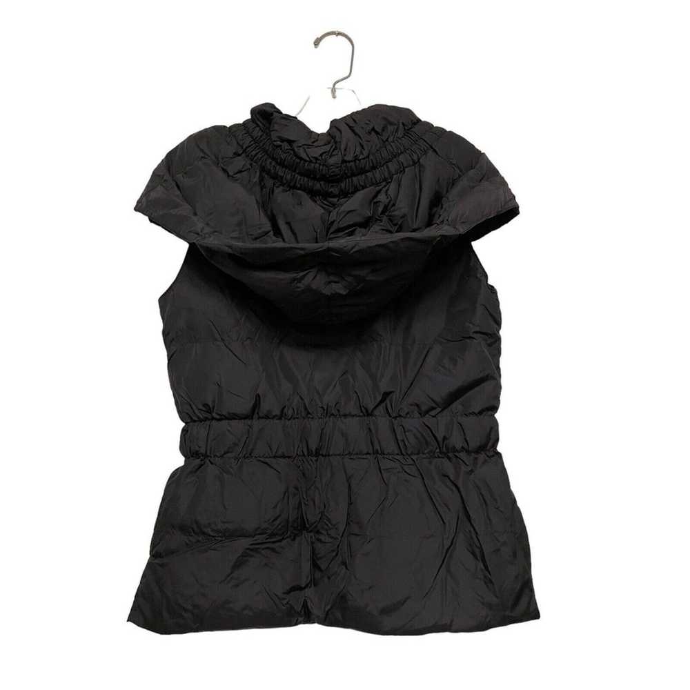 ADD Down Quilted Puffer Hooded Goose Vest Women S… - image 2