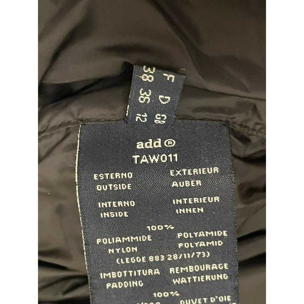 ADD Down Quilted Puffer Hooded Goose Vest Women S… - image 7