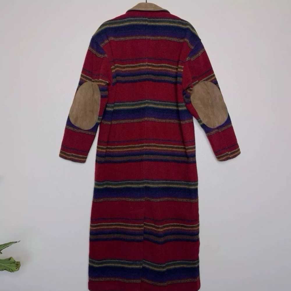 VINTAGE WOOLRICH WOOL LONG STRIPED SOUTHWESTERN B… - image 3