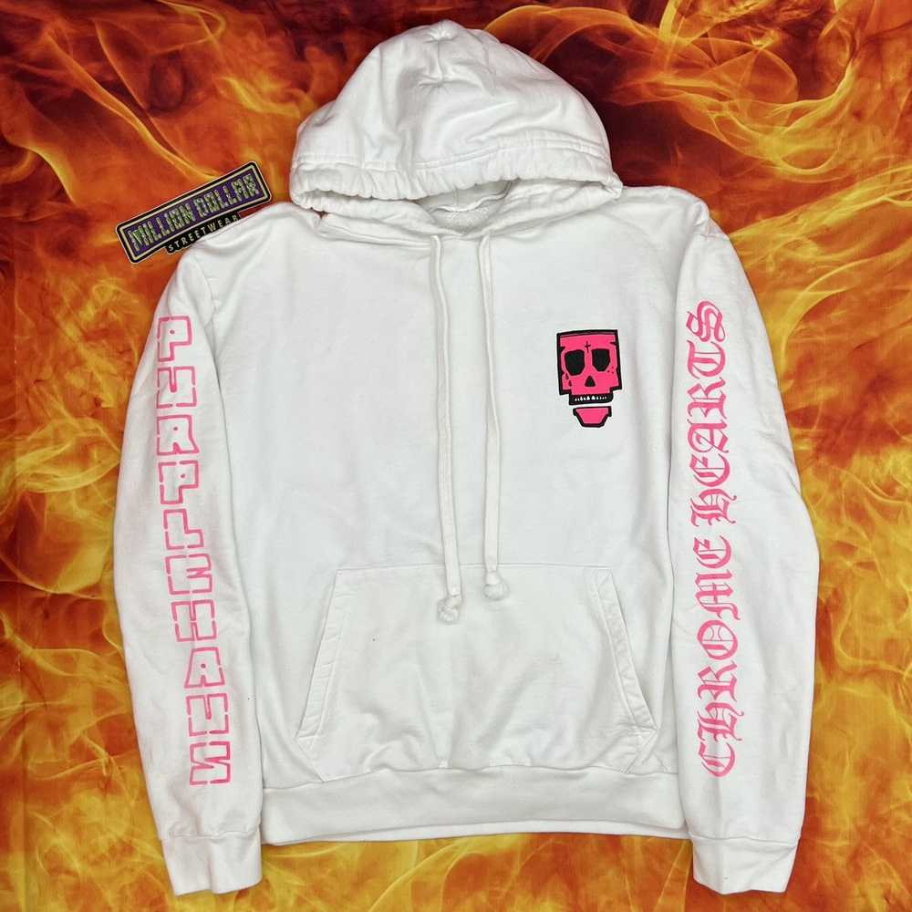 Chrome Hearts Purplehaus records hoodie - image 7