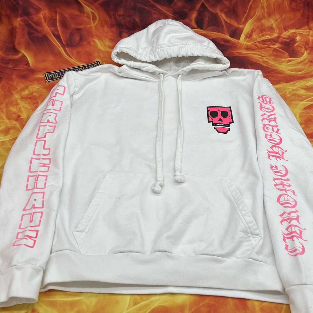Chrome Hearts Purplehaus records hoodie - image 8
