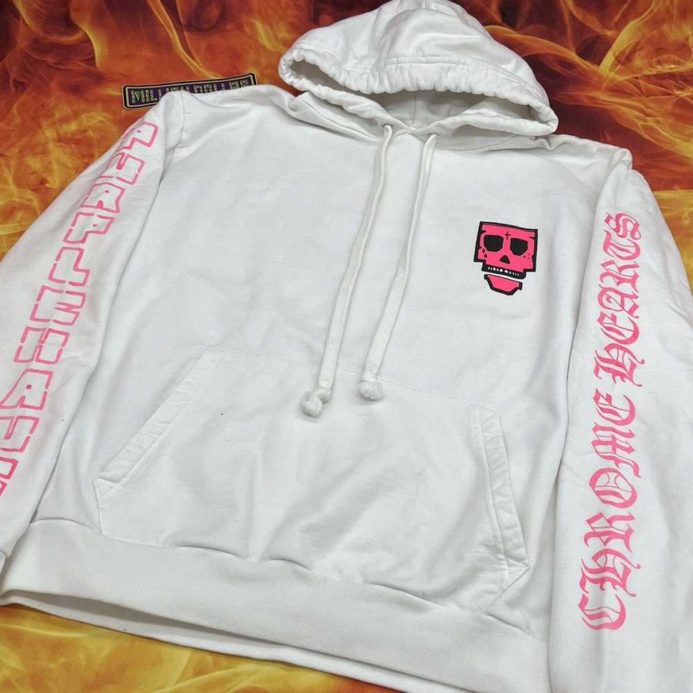 Chrome Hearts Purplehaus records hoodie - image 9