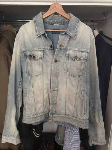 Saint Laurent Paris Classic Denim Jacket in Blue -