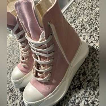 靴 d6e Rick Owens drkshdw ABSTRACT Rick Owens DRKSHDW Pentagram Abstract Ramones - Size 46