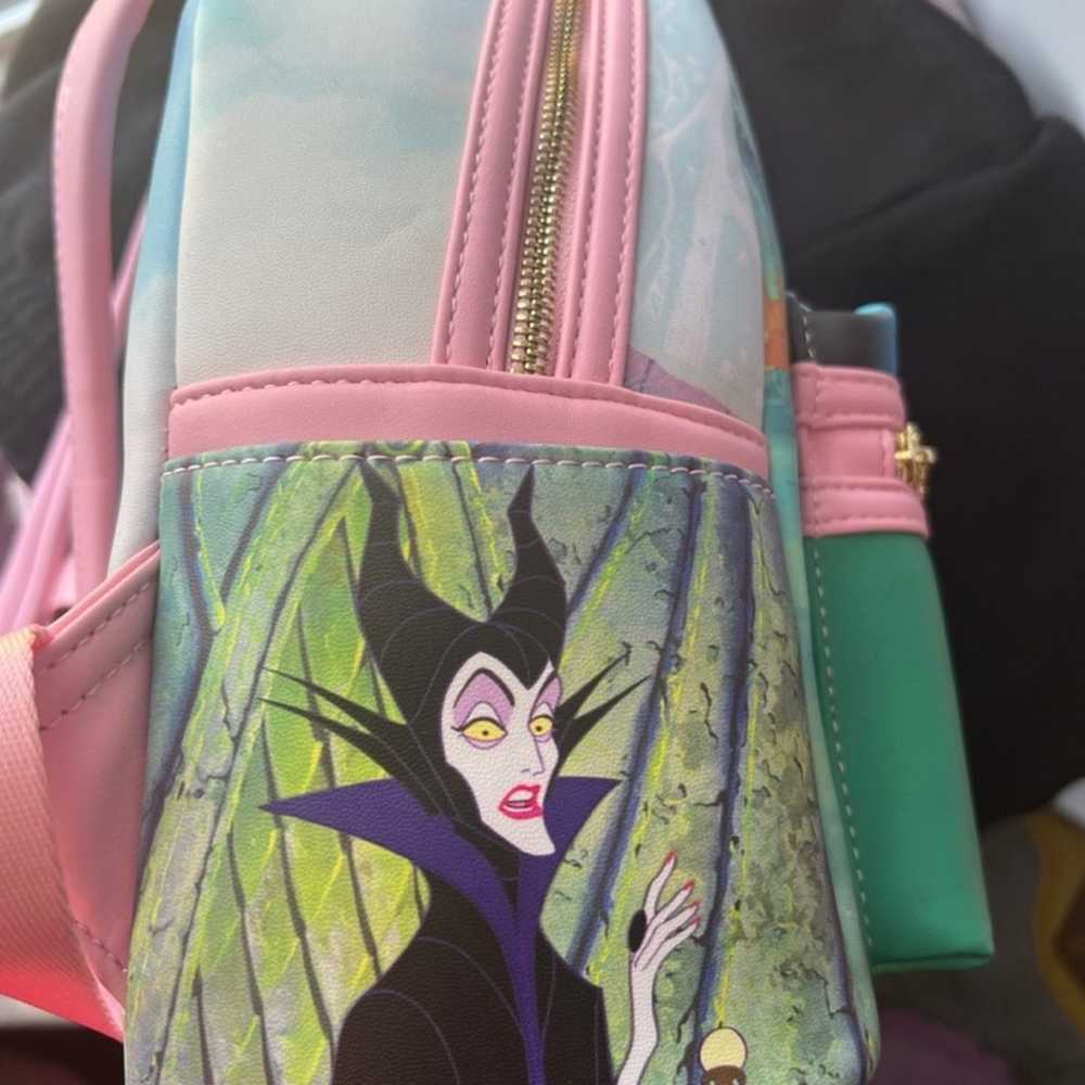 sleeping beauty aurora loungefly mini backpack - image 3