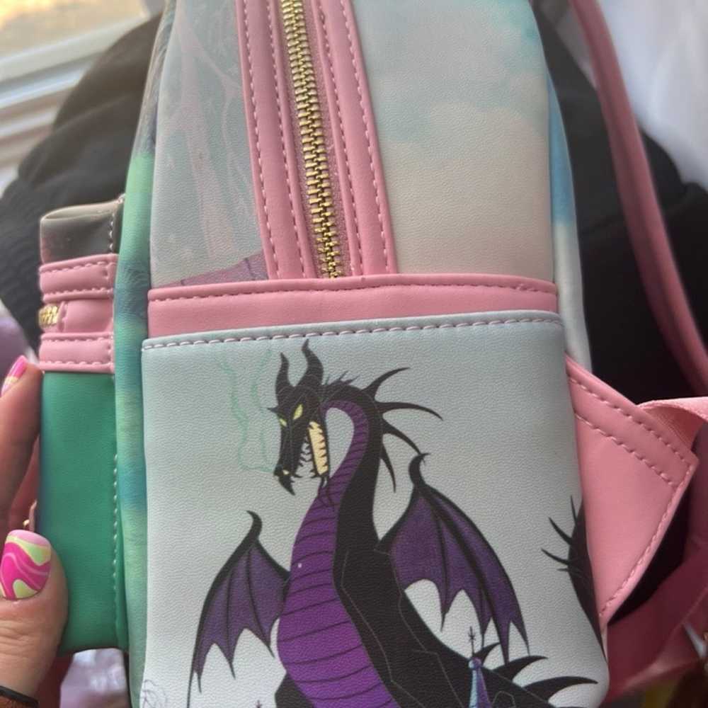 sleeping beauty aurora loungefly mini backpack - image 4