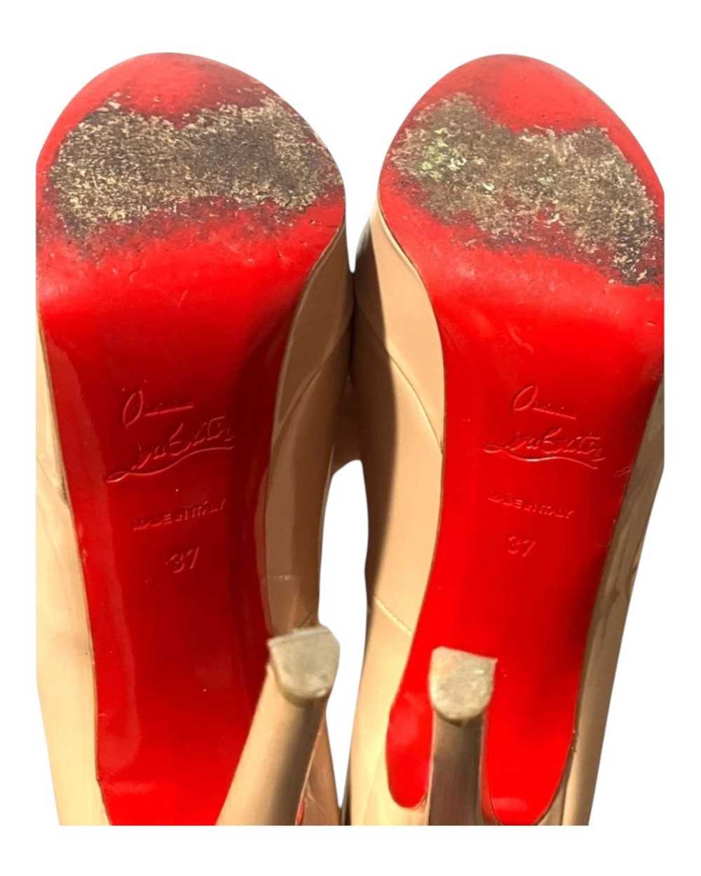 Christian Louboutin Christian Louboutin Beige Pat… - image 10
