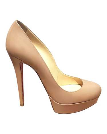 Christian Louboutin Christian Louboutin Beige Pat… - image 1