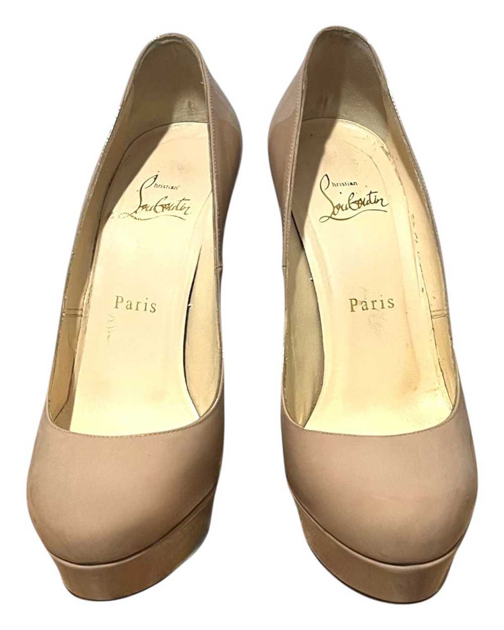 Christian Louboutin Christian Louboutin Beige Pat… - image 3