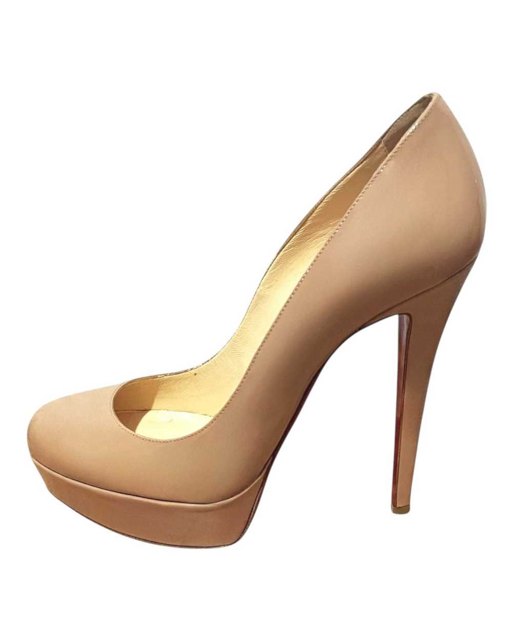 Christian Louboutin Christian Louboutin Beige Pat… - image 5