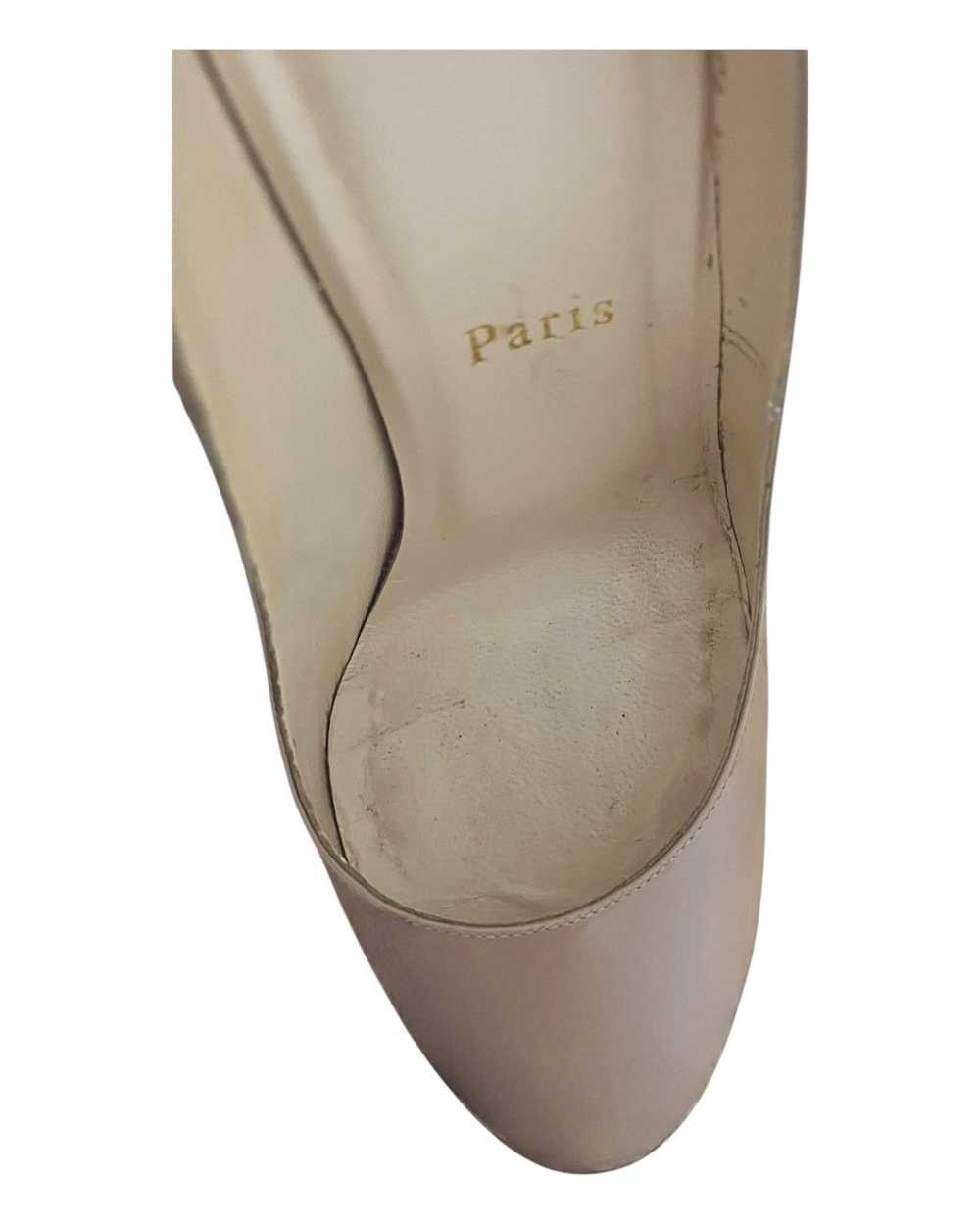 Christian Louboutin Christian Louboutin Beige Pat… - image 8