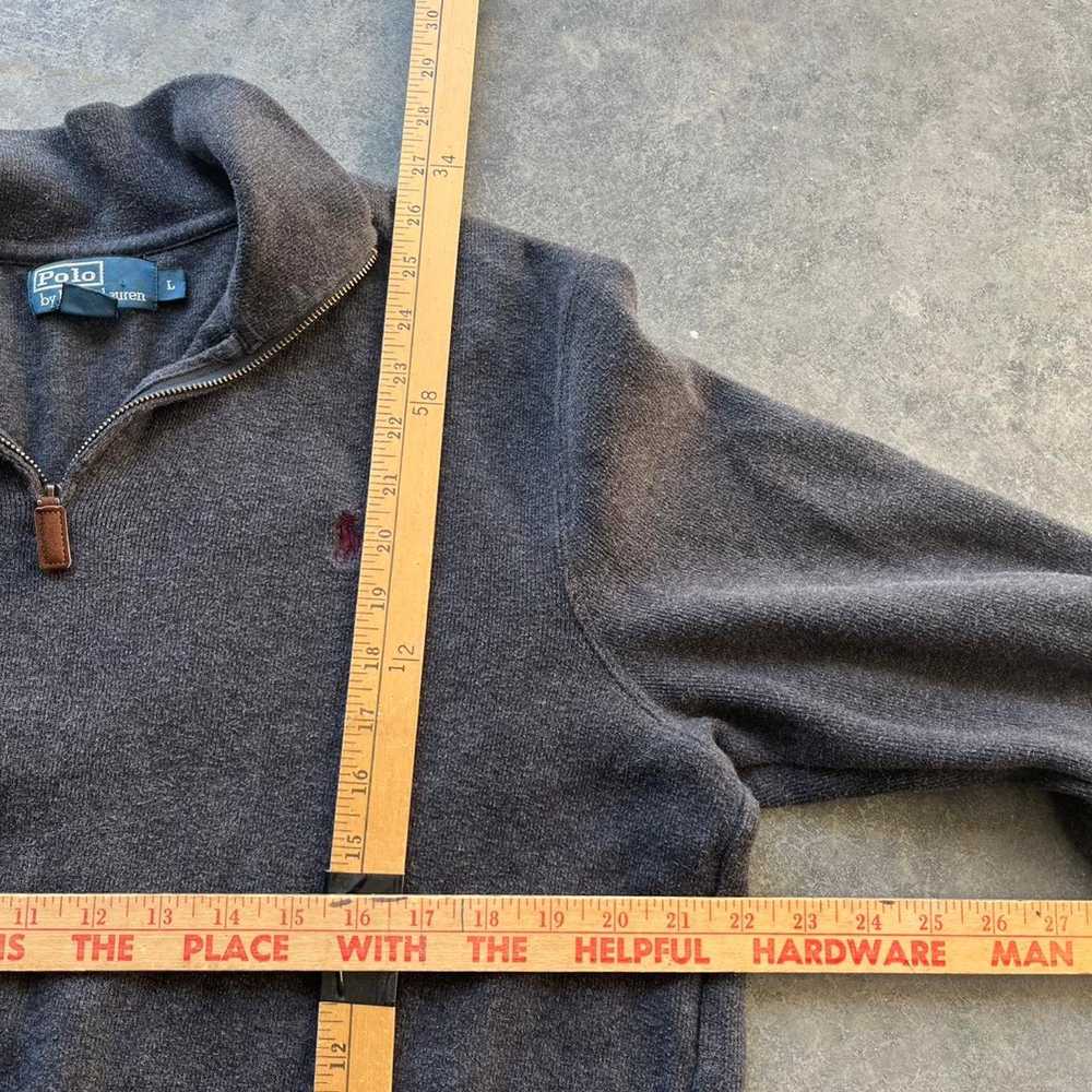Polo Ralph Lauren Vintage grey polo quarter zip - image 5