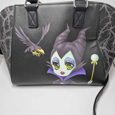 Loungefly Disney Satchel Purse Maleficent Chibi S… - image 1