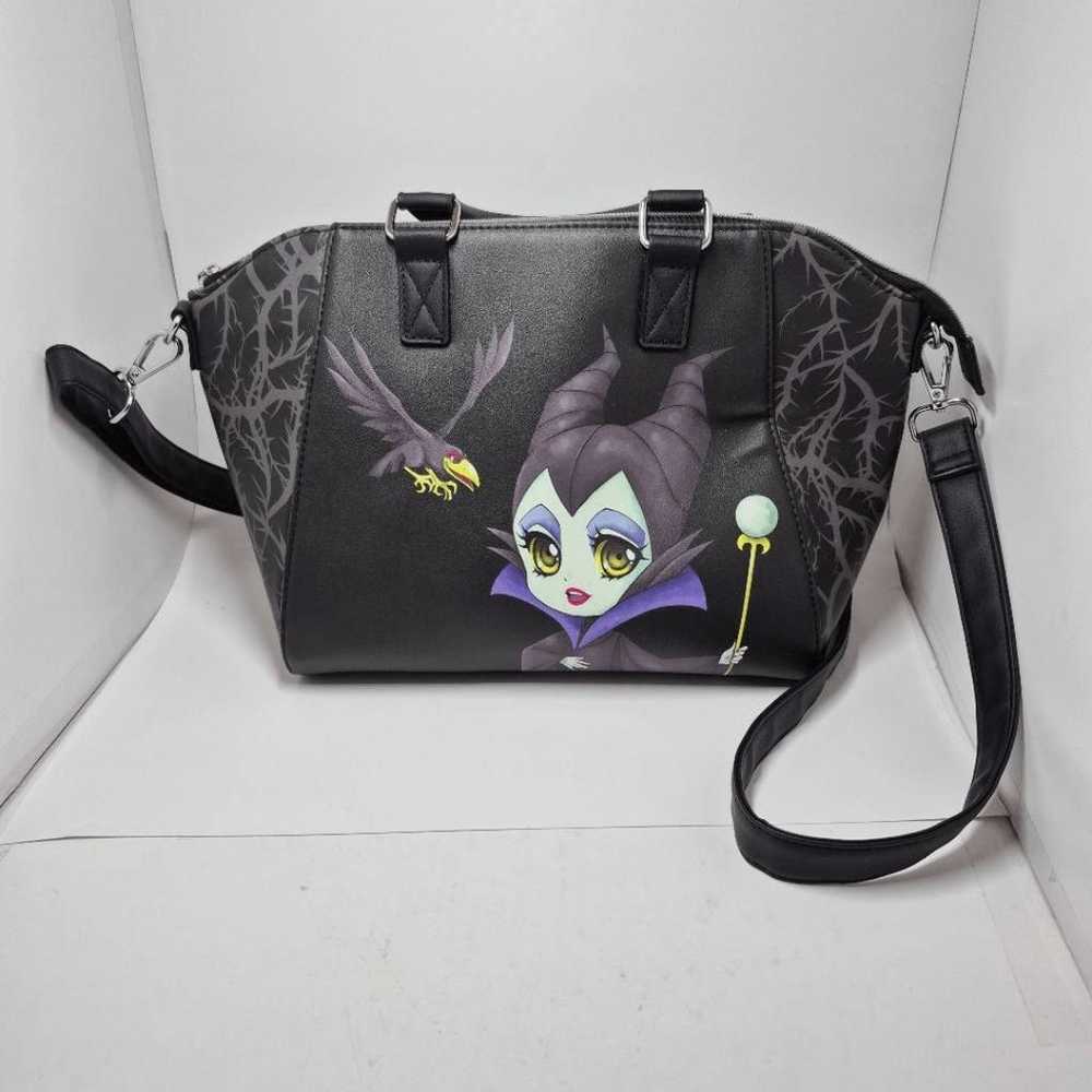 Loungefly Disney Satchel Purse Maleficent Chibi S… - image 2