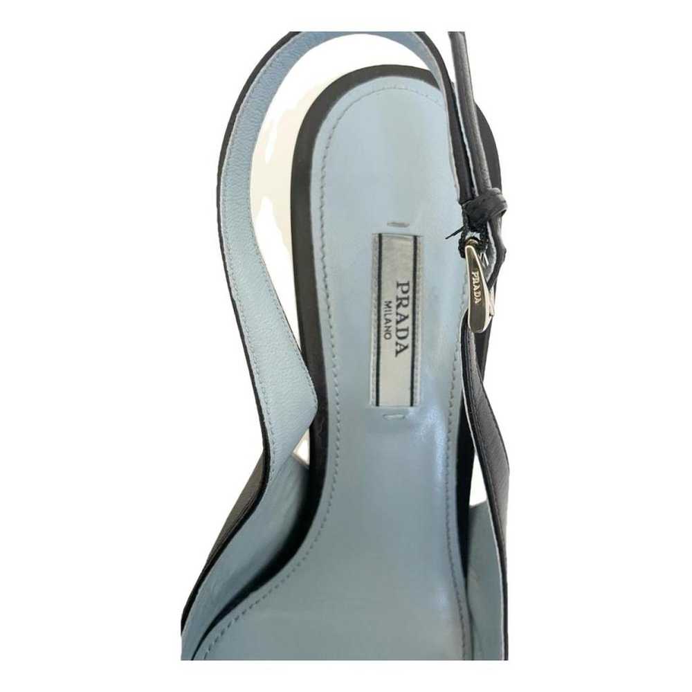 Prada Leather heels - image 1