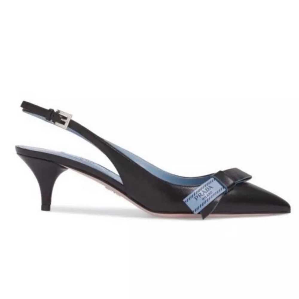 Prada Leather heels - image 2