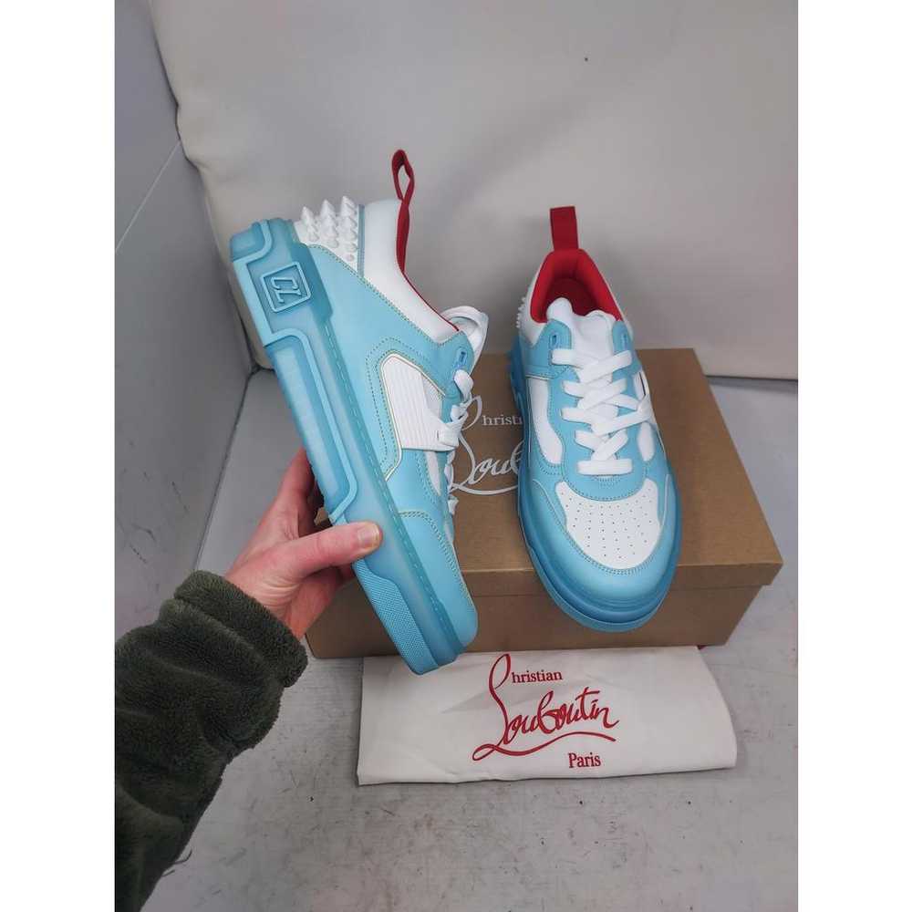 Christian Louboutin Leather low trainers - image 4