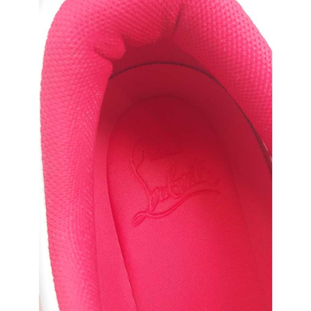 Christian Louboutin Leather low trainers - image 5