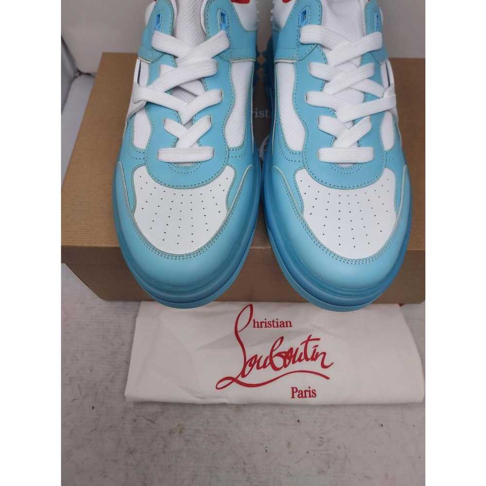 Christian Louboutin Leather low trainers - image 8