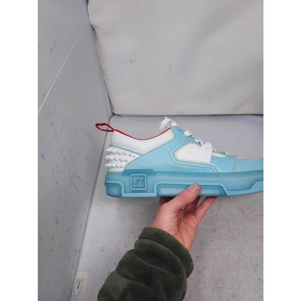 Christian Louboutin Leather low trainers - image 9