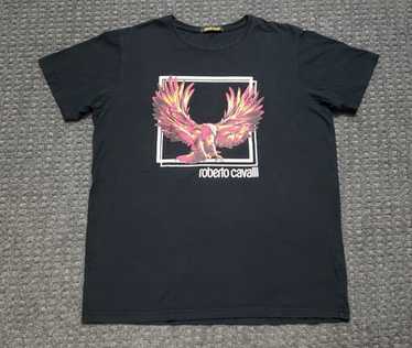 売れ筋商品|||ロベルトカヴァリ Tシャツ レディース トップス Print T-shirt - nero 楽天市場】ロベルトカヴァリ メンズ Tシャツの通販
