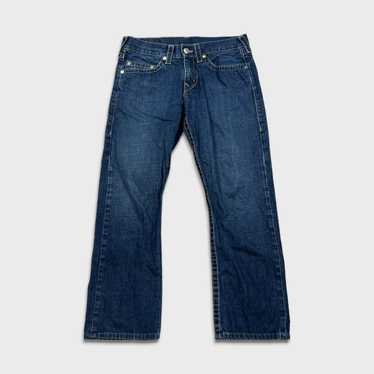 Vintage True Religion Ladies Jeans Made In USA 26 dark Blue