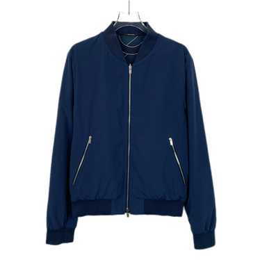 【大人気！】HERMES bombers matelasse imprime ジャケット HERMES MEN'S REVERSIBLE SILK BOMBER JACKET