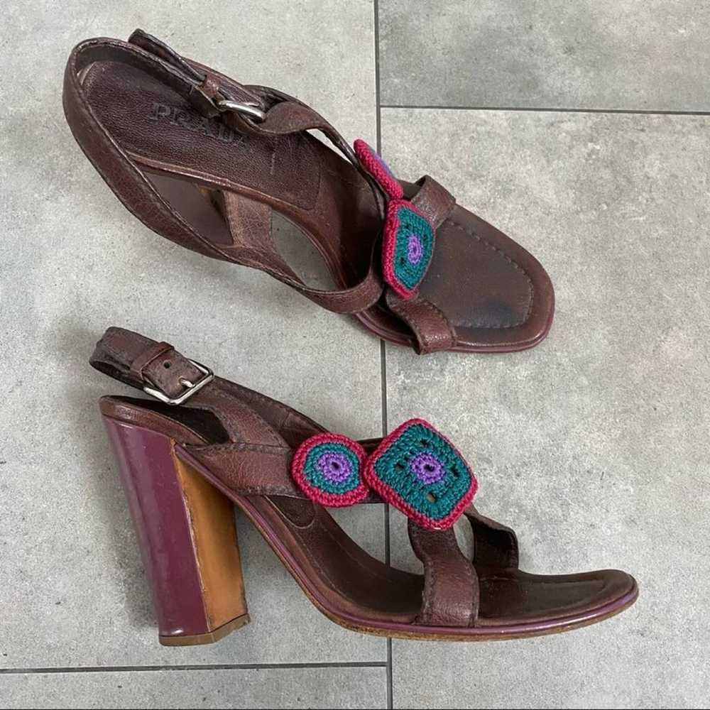 Prada Leather heels - image 3
