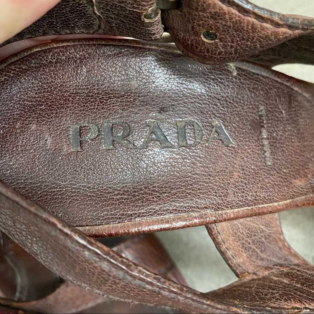 Prada Leather heels - image 6