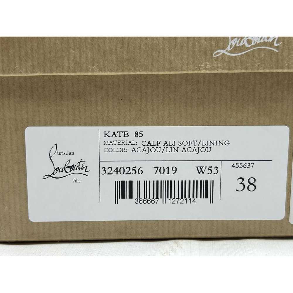 Christian Louboutin So Kate leather heels - image 10