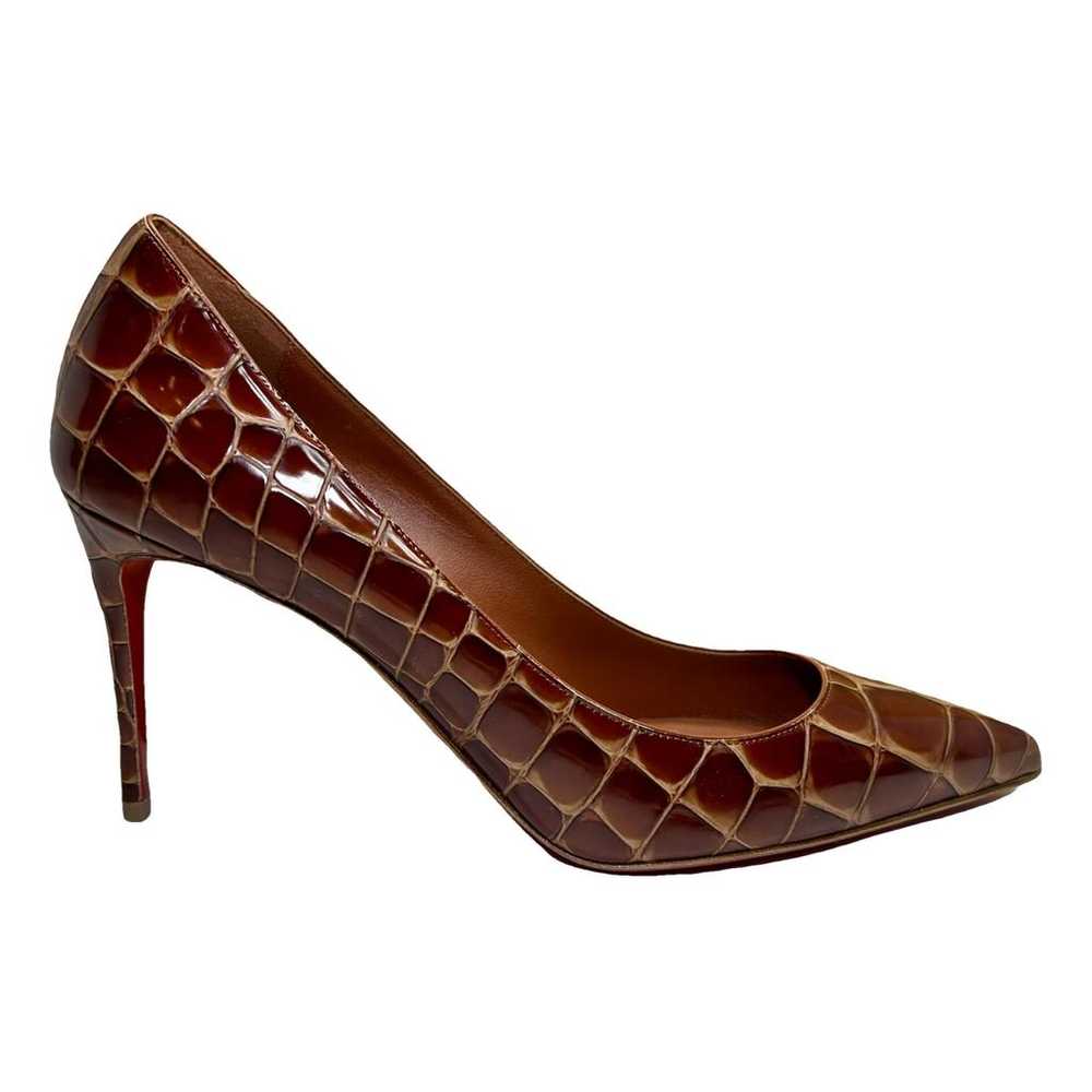 Christian Louboutin So Kate leather heels - image 1