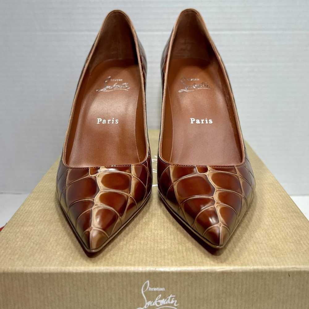 Christian Louboutin So Kate leather heels - image 2