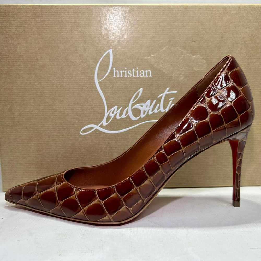 Christian Louboutin So Kate leather heels - image 3
