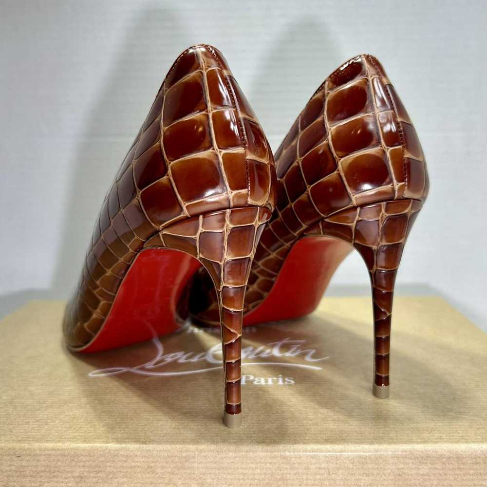 Christian Louboutin So Kate leather heels - image 4