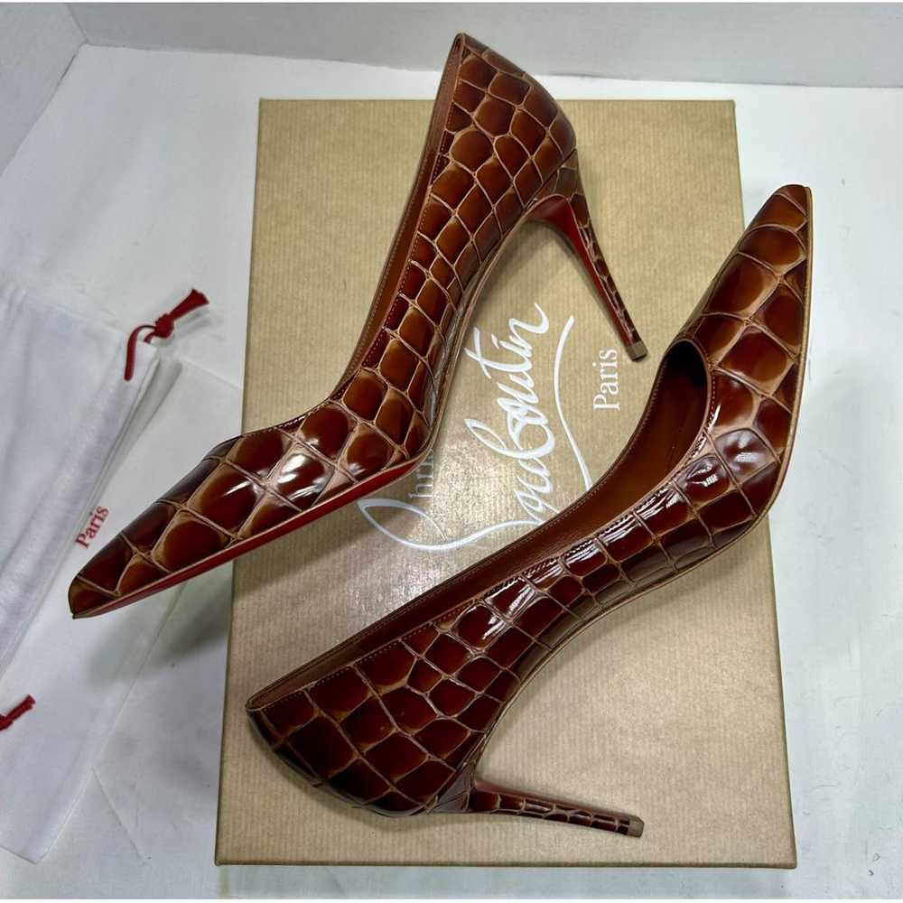 Christian Louboutin So Kate leather heels - image 5