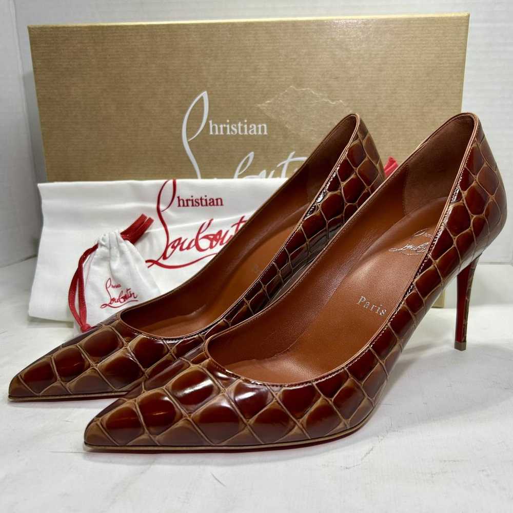 Christian Louboutin So Kate leather heels - image 8