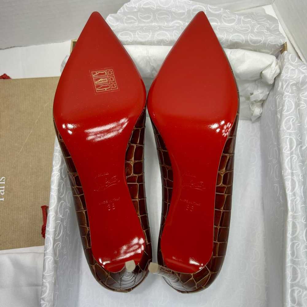 Christian Louboutin So Kate leather heels - image 9