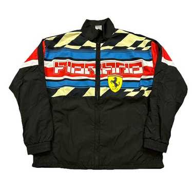 FerrariレーシングジャケットLユニセックス Ferrari racing jacket black - Gem