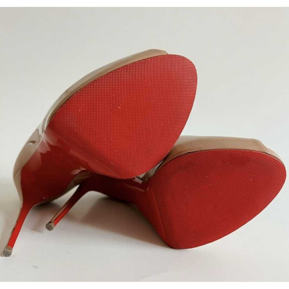Christian Louboutin Very Privé patent leather hee… - image 7