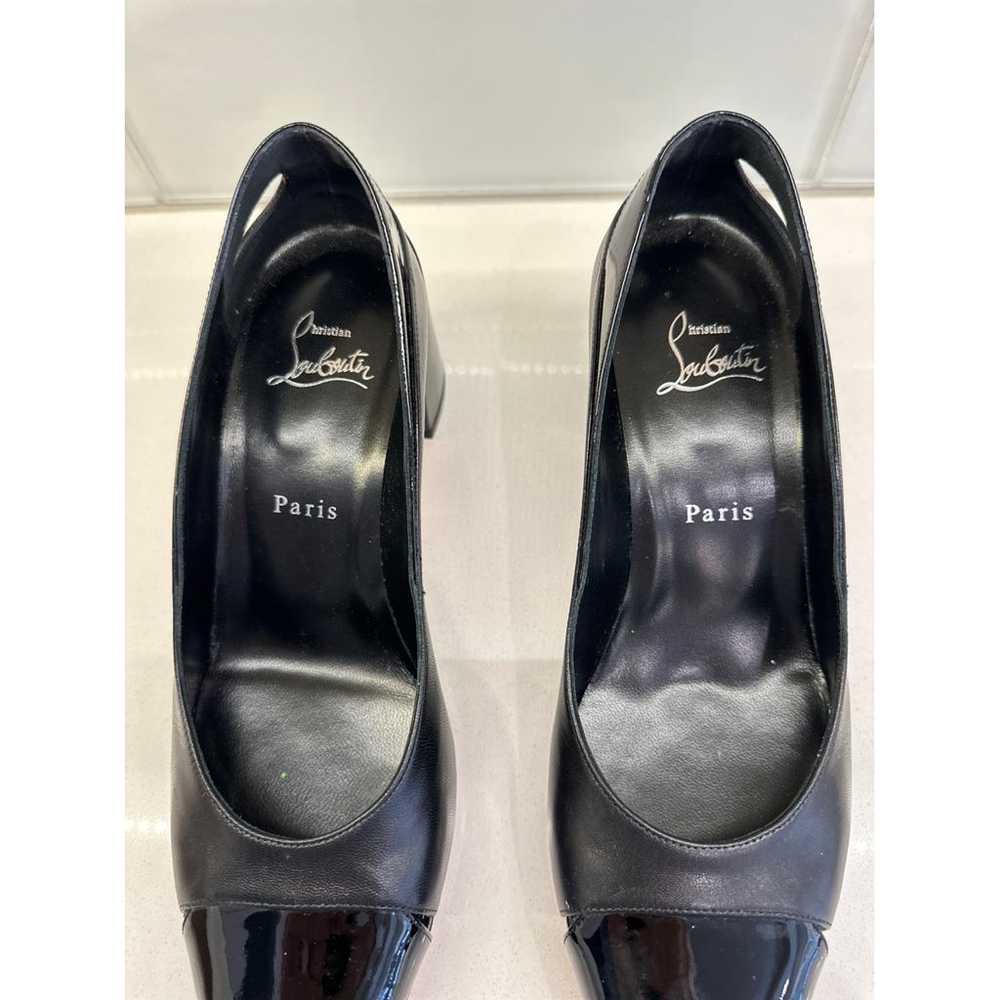 Christian Louboutin Leather mules & clogs - image 2