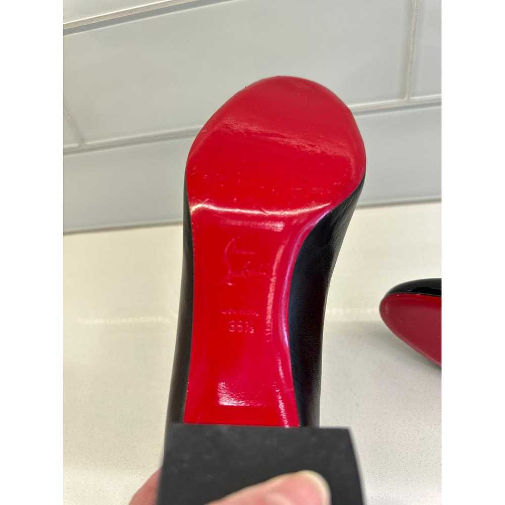Christian Louboutin Leather mules & clogs - image 6