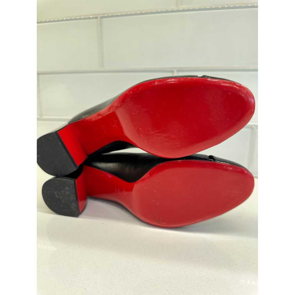 Christian Louboutin Leather mules & clogs - image 9