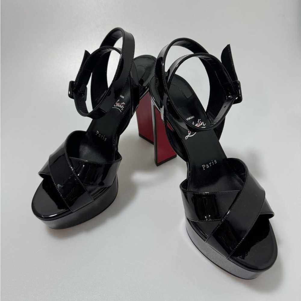 Christian Louboutin Patent leather sandal - image 2