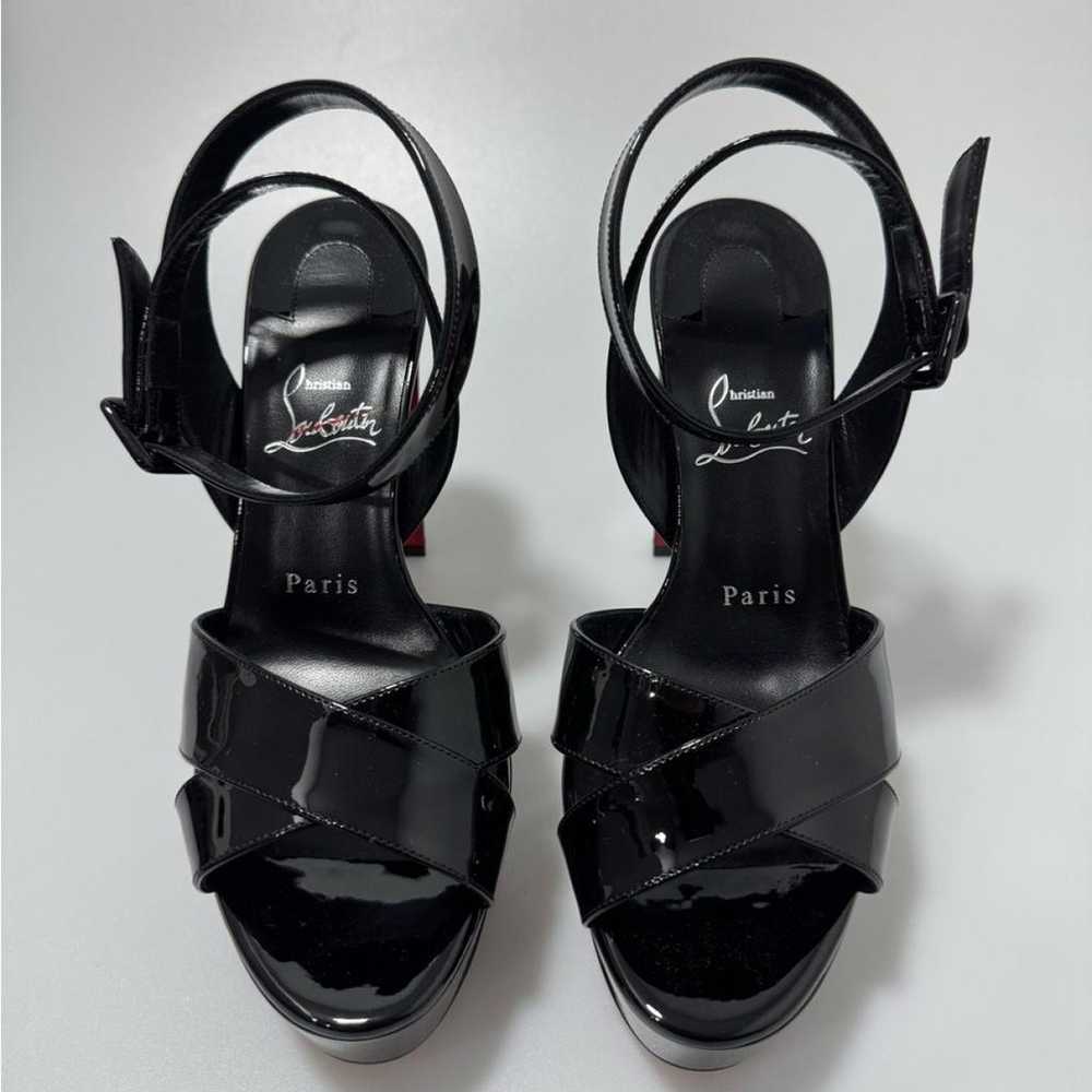 Christian Louboutin Patent leather sandal - image 3
