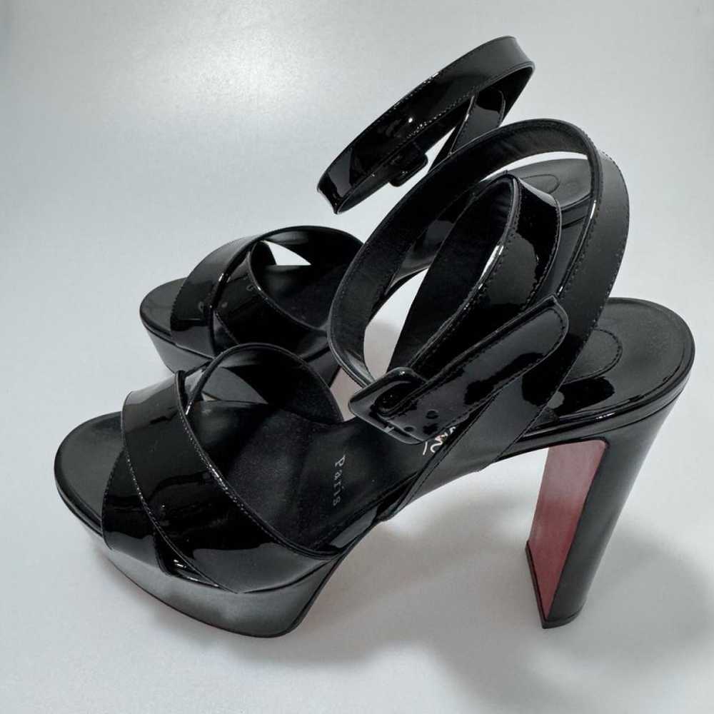 Christian Louboutin Patent leather sandal - image 4