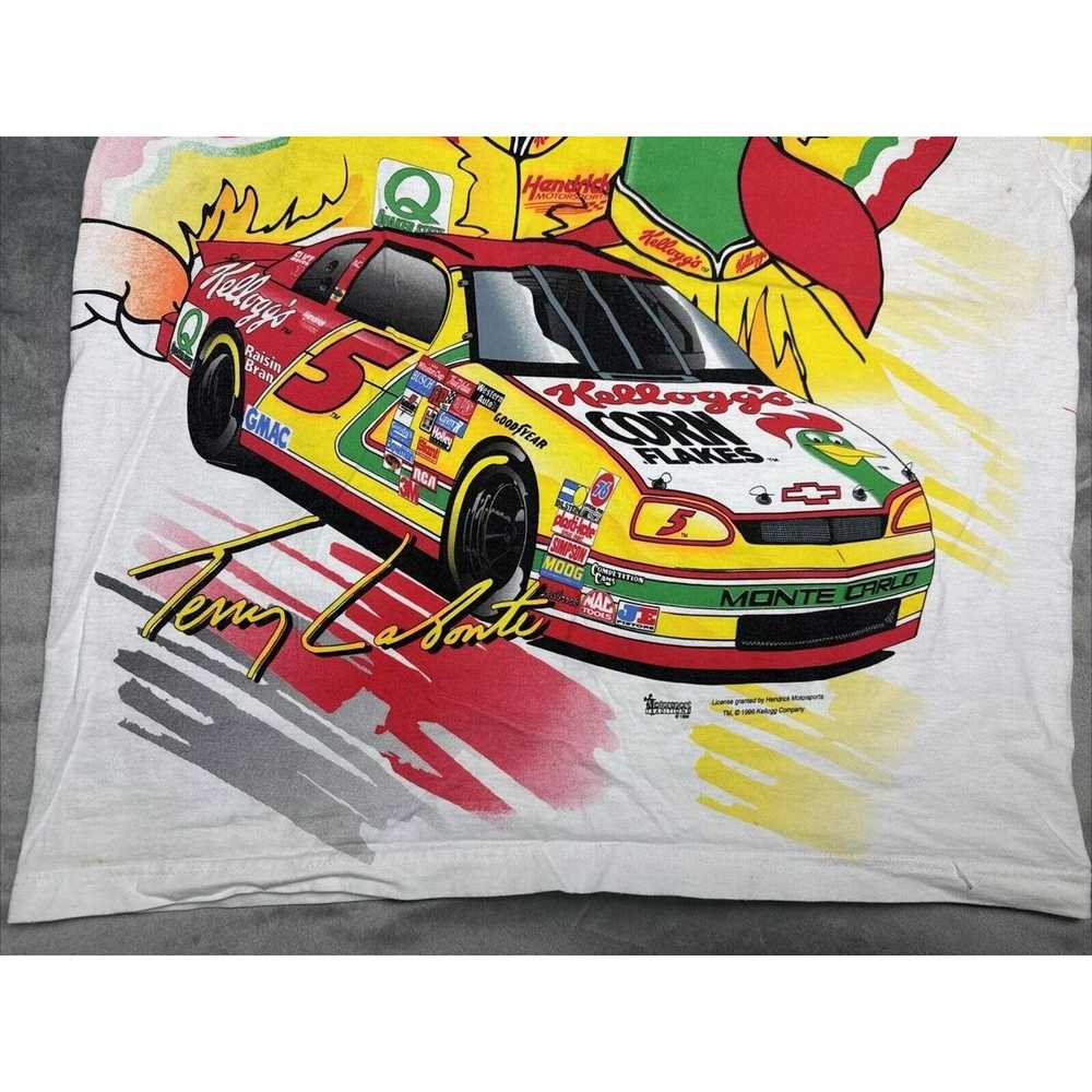 Fruit Of The Loom VTG 1996 Chase Mens XL NASCAR T… - image 2