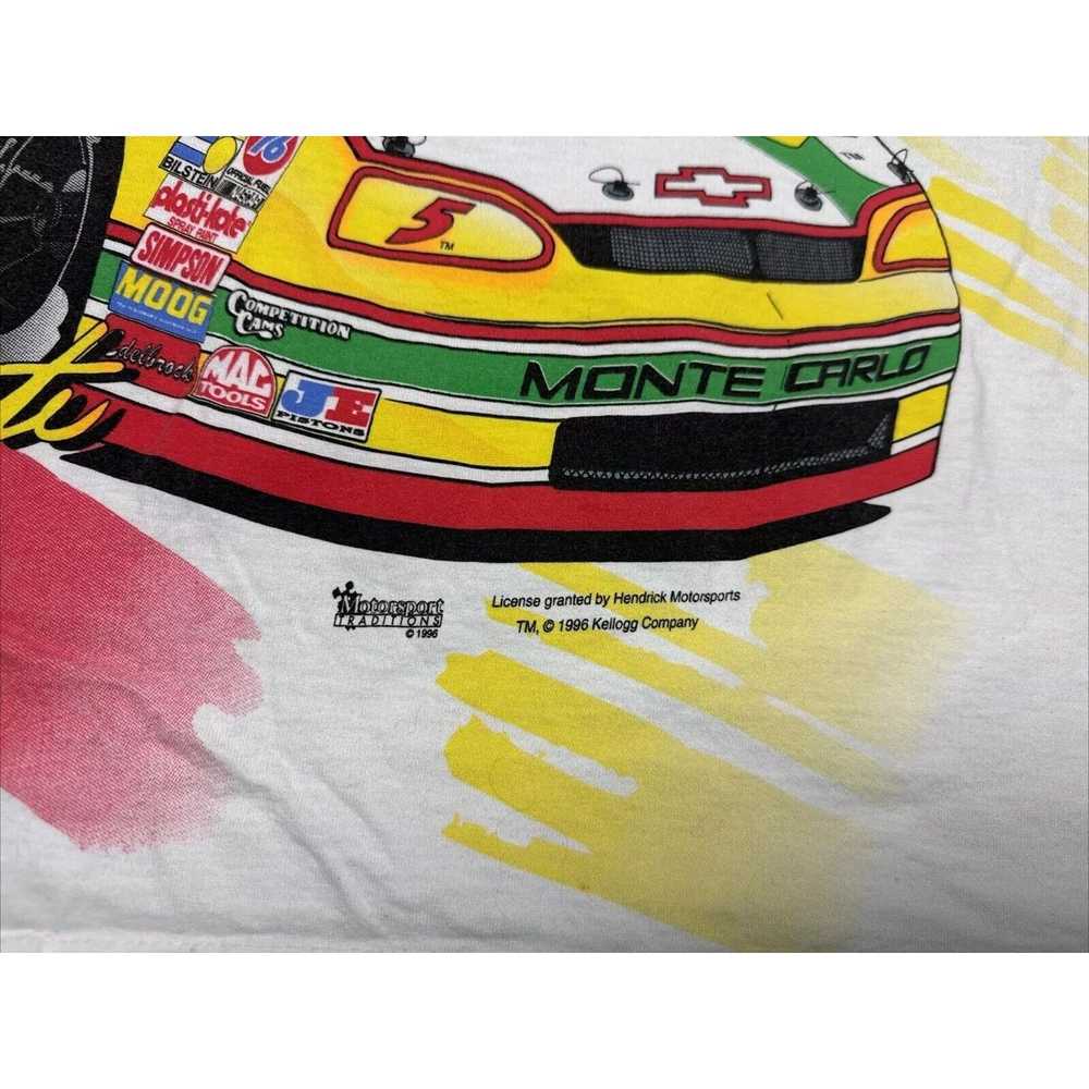 Fruit Of The Loom VTG 1996 Chase Mens XL NASCAR T… - image 5