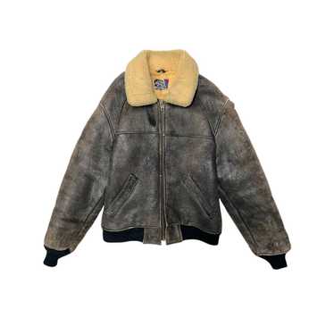Schott B-6 フライトジャケット USA製 ビンテージ 古着 希少