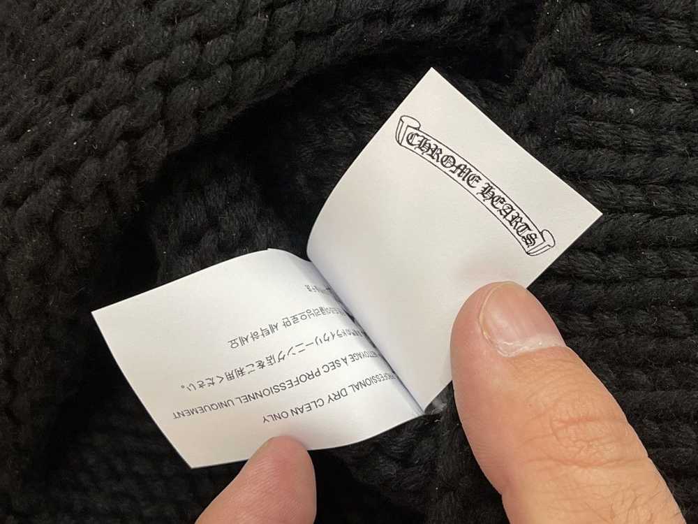 Chrome Hearts Chrome Hearts Cross Patch Cashmere … - image 12