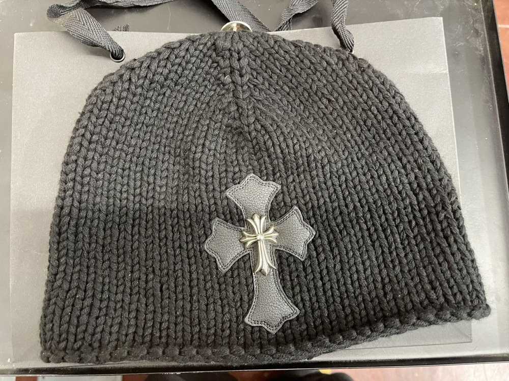 Chrome Hearts Chrome Hearts Cross Patch Cashmere … - image 1